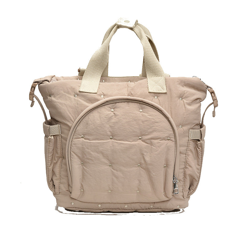 Women's Portable Korean Embroidered Large Capacity Lightweight Mummy Bag