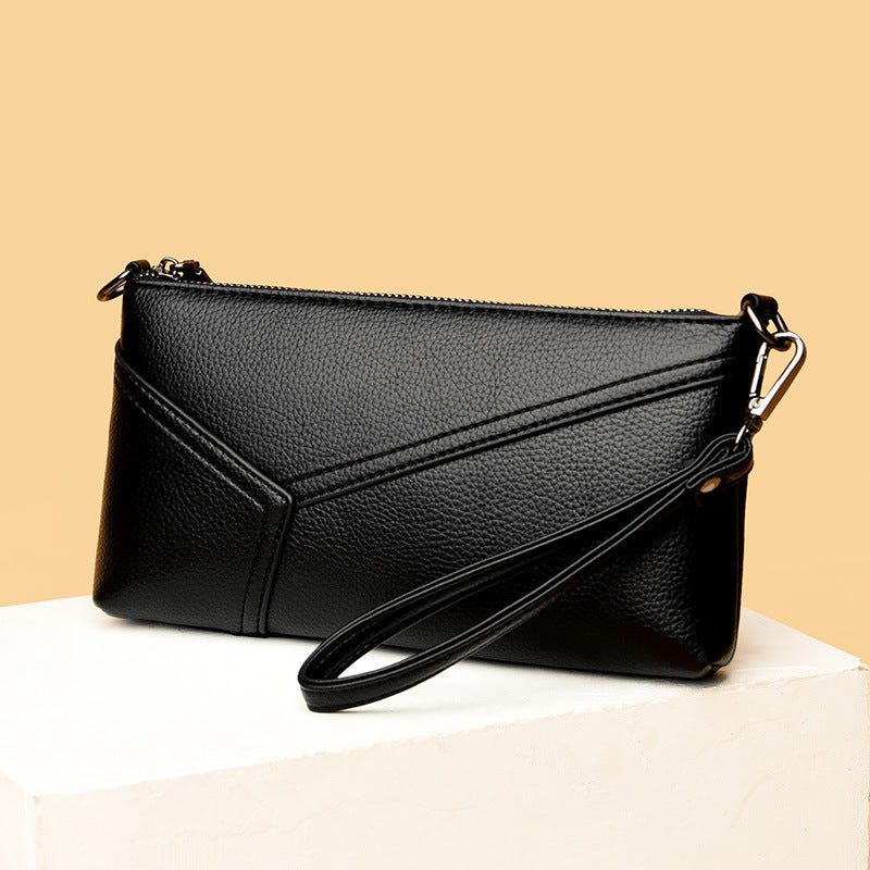 Women's Fashion Mom Mobile Clutch Simple Versatile Women's Messenger Bag