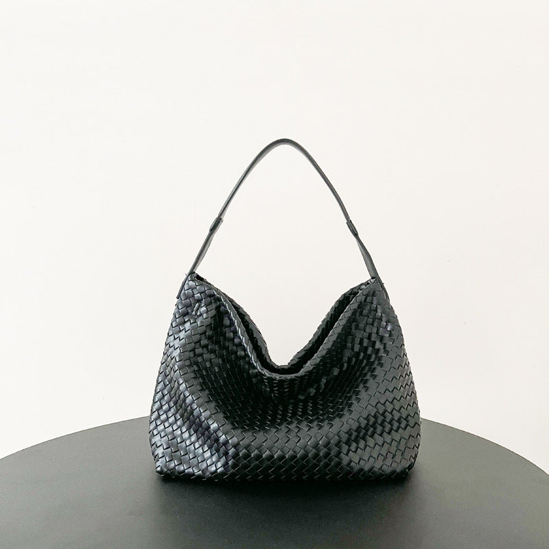 Women's Knitting Large Capacity Underarm Cross Body Women's Shoulder Bag