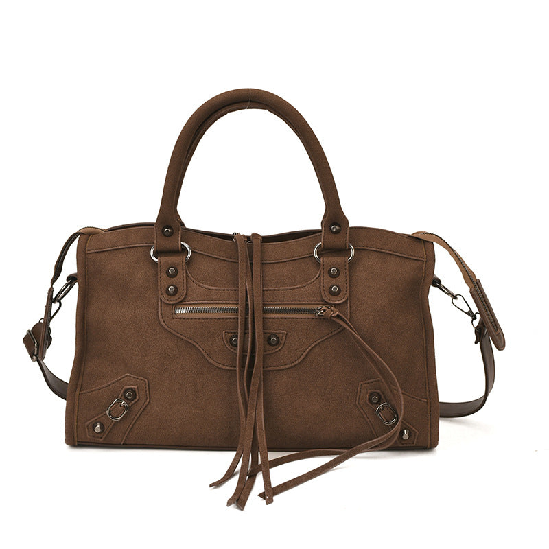 Women's Autumn Korean Fashion Retro Large Capacity Women's Shoulder Bag