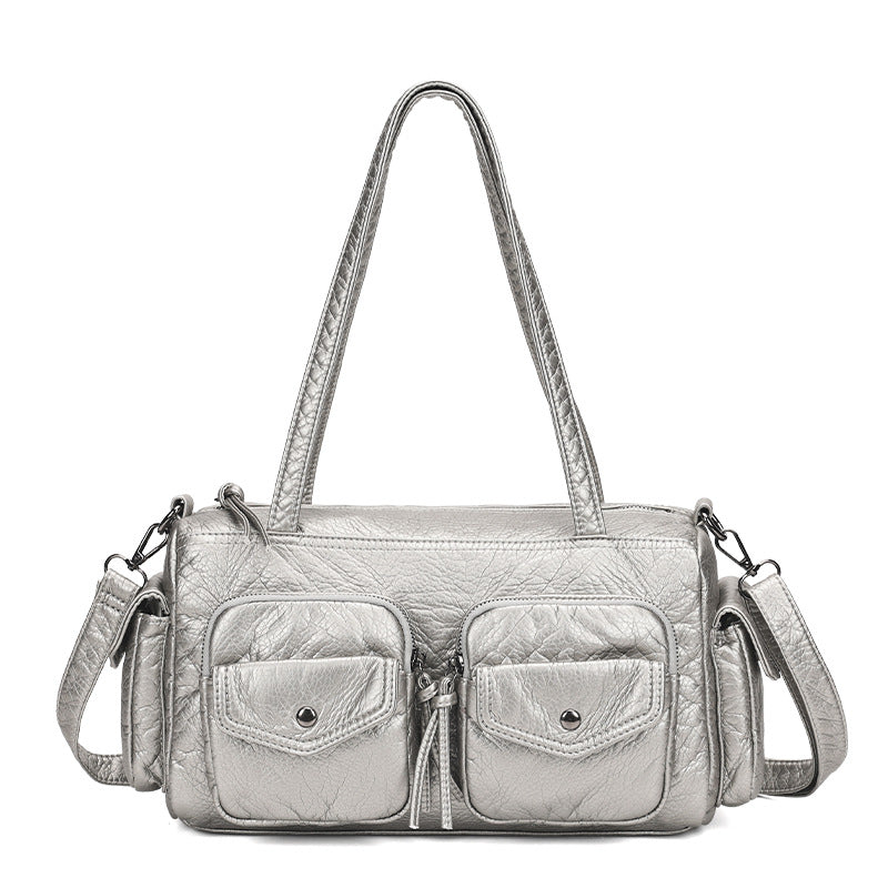 Casual Women's Niche Vintage Large Capacity Women's Shoulder Bag