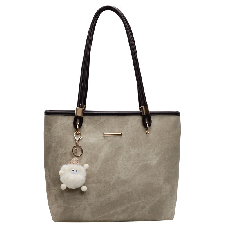 Texture Female Large Capacity Class Commuter Leisure Women's Shoulder Bag