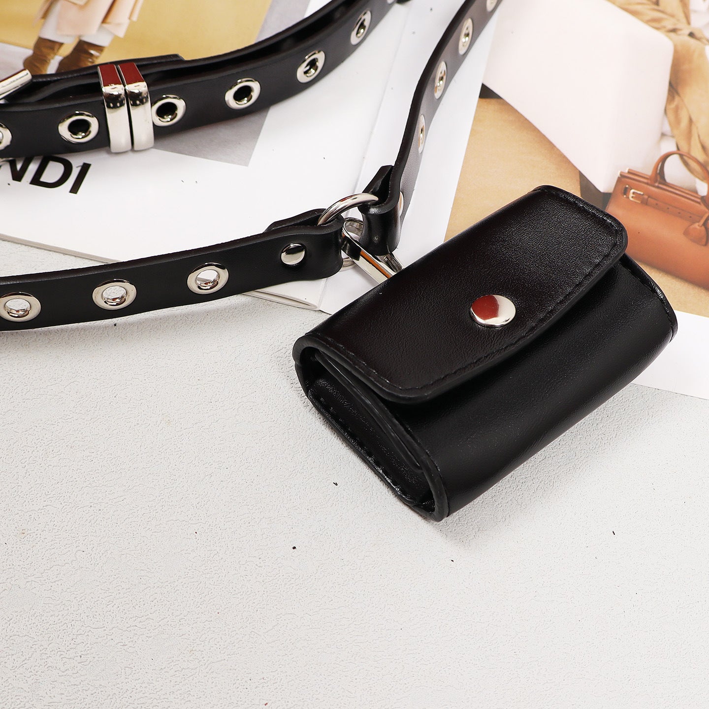 Women's Niche Designer Cowhide Leather Fashion Decorative Bags