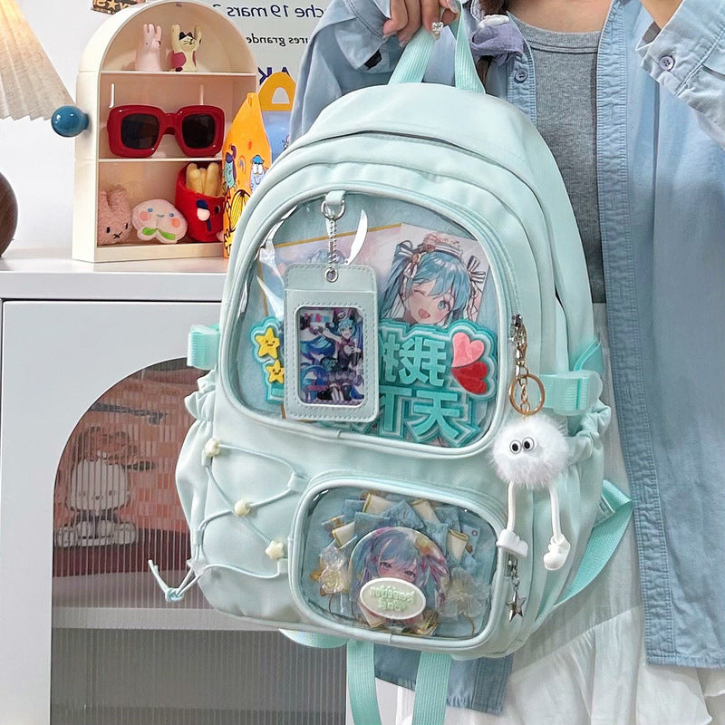 Early High Female Large Capacity Good-looking College Student Schoolbag