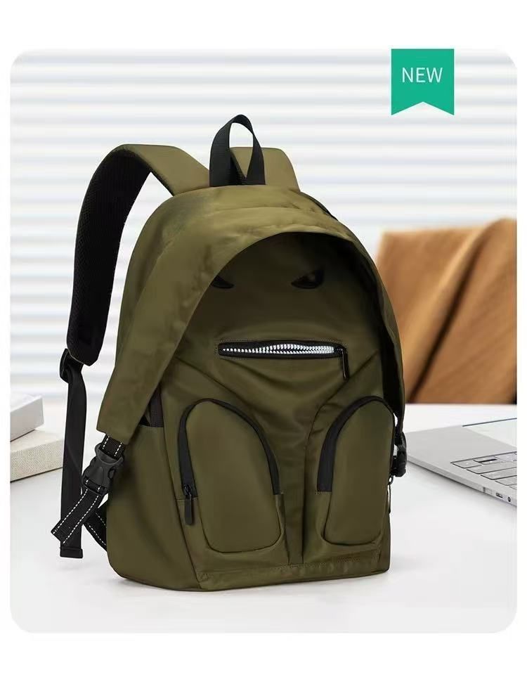 Men's Trendy Commuting Lightweight Large Capacity Leisure College Student Schoolbag