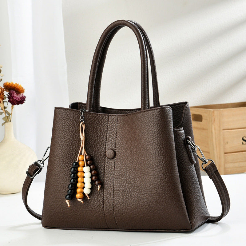 Temperament Wild Simple Fashion Commuter Mom Handbags