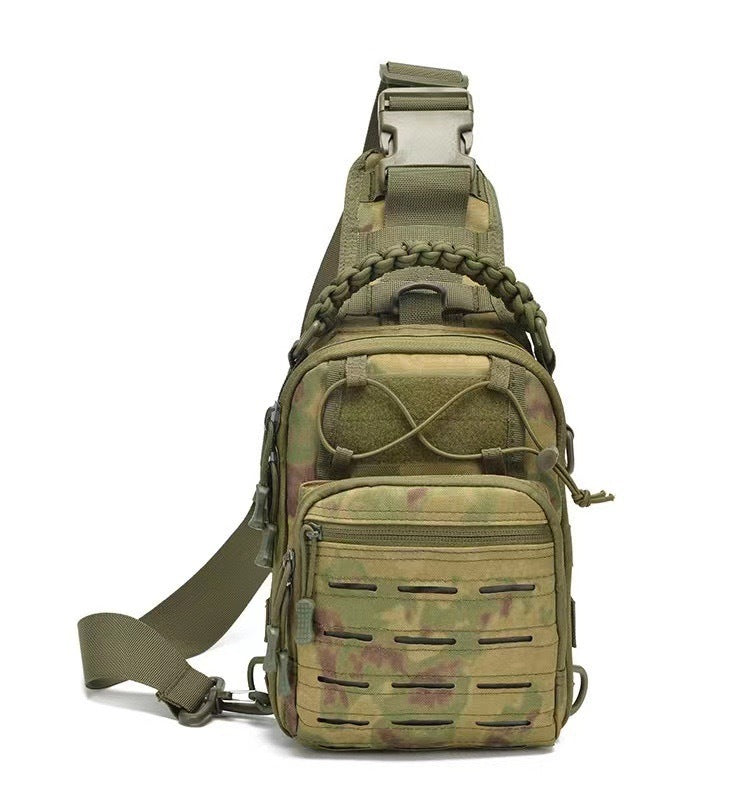 Unique Men's Tactics Waterproof Hard-wearing Camouflage Outdoor Camouflage, Military Fan Bag