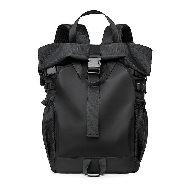 Men's Fashion Trendy Curved Edge Workout Shoes Business Backpack