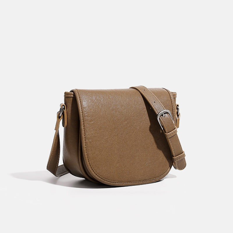 Innovative Vintage Saddle Pattern Simple Commute Small Square Bag