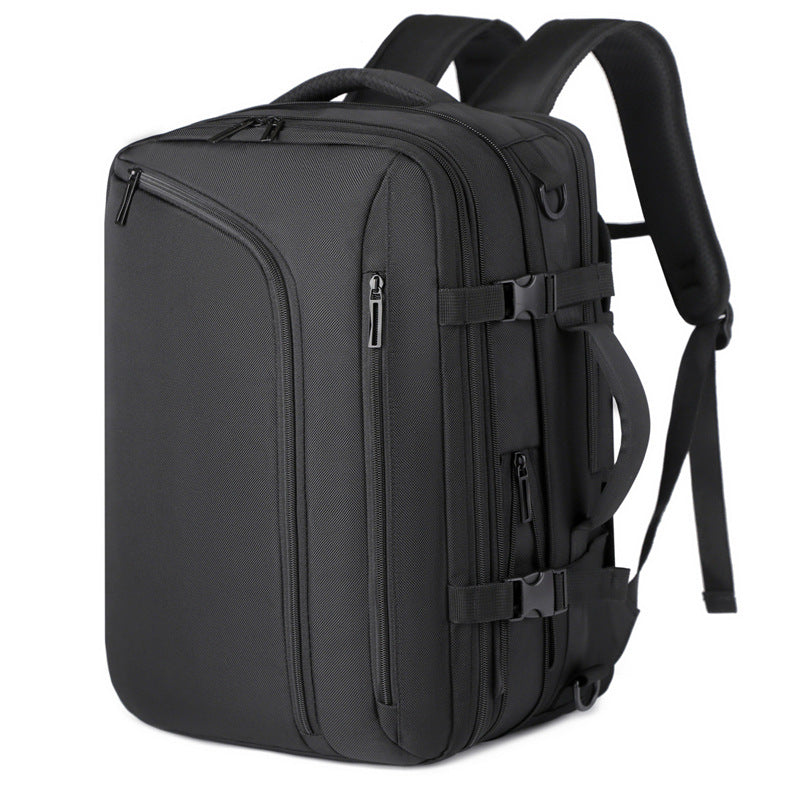 Men's Large Capacity Vacuum Packaging Notebook Simple Expansion Backpacks