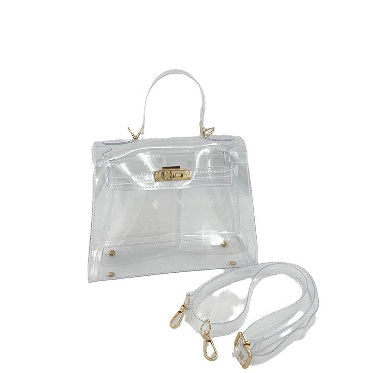 Classic Kelly J Gold Sier Twist Women's Shoulder Bag