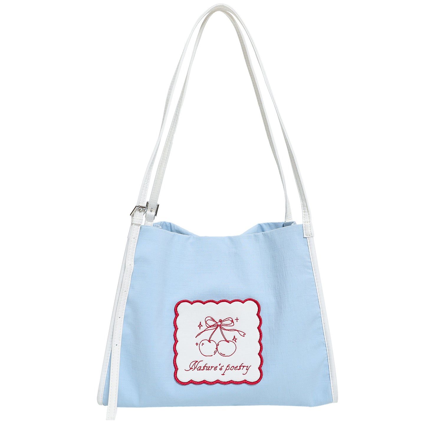 Canvas Korean Style Pink Fresh Large Capacity Totes Popular Women's Messenger Bag