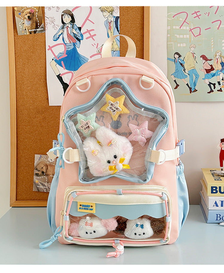 Good-looking Early The Campus Of Cartoon Bags