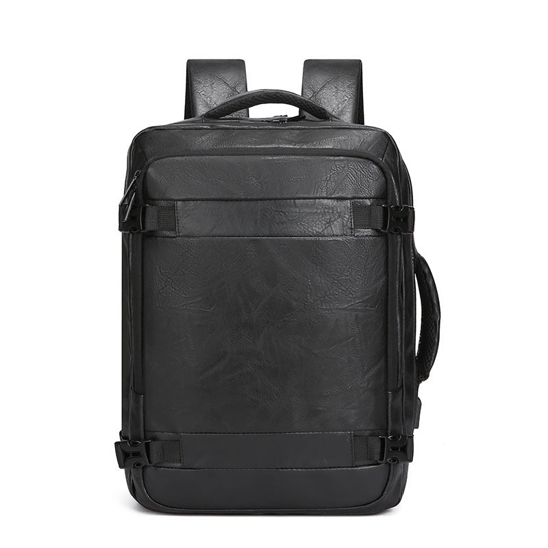 Men's Double Back Large Capacity Simple Commute Backpacks
