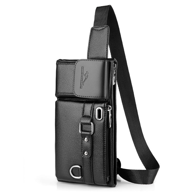 Comfortable Glamorous Men's Large Capacity Kangaroo Bags