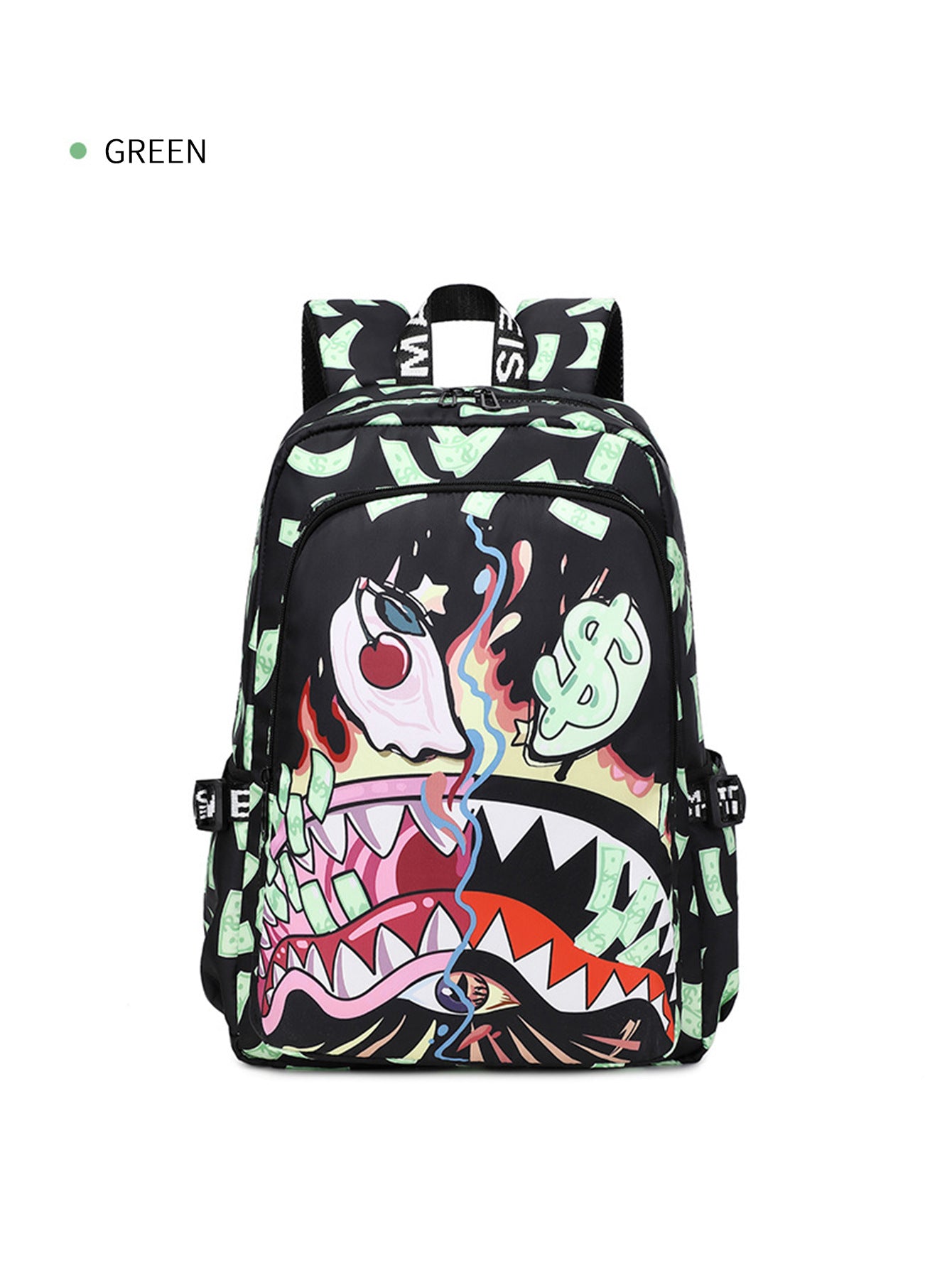 Lightweight Waterproof Printing Large Capacity Personalized Leisure Backpack