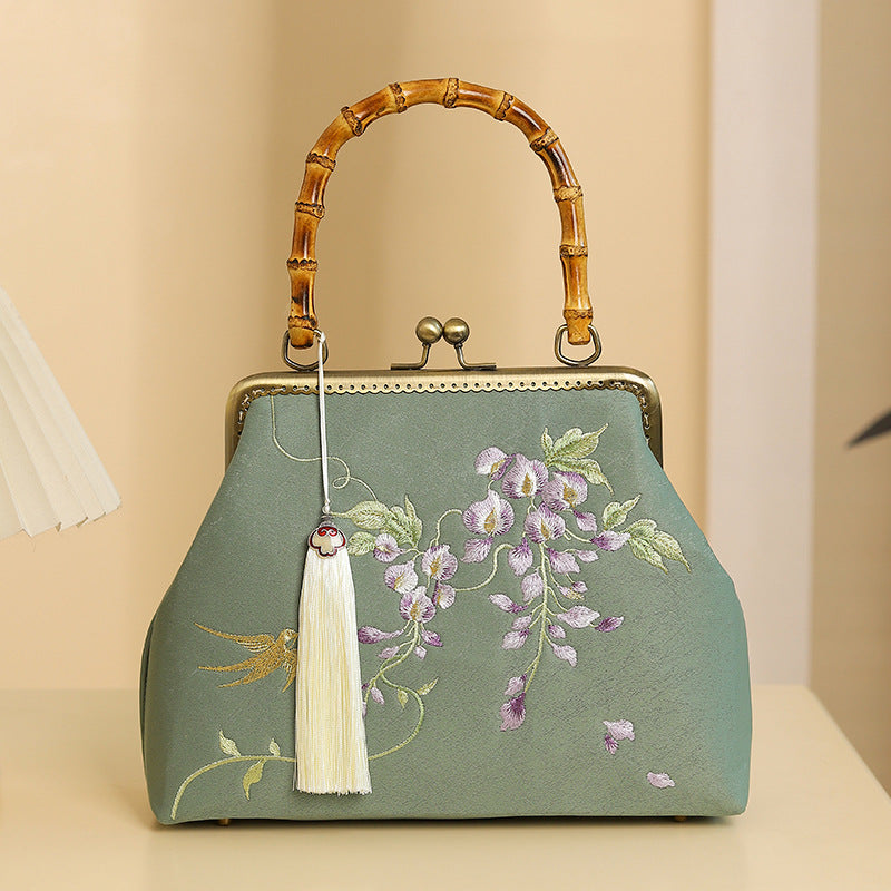 Elegant Embroidered Ancient Style Cheongsam Banquet Bags