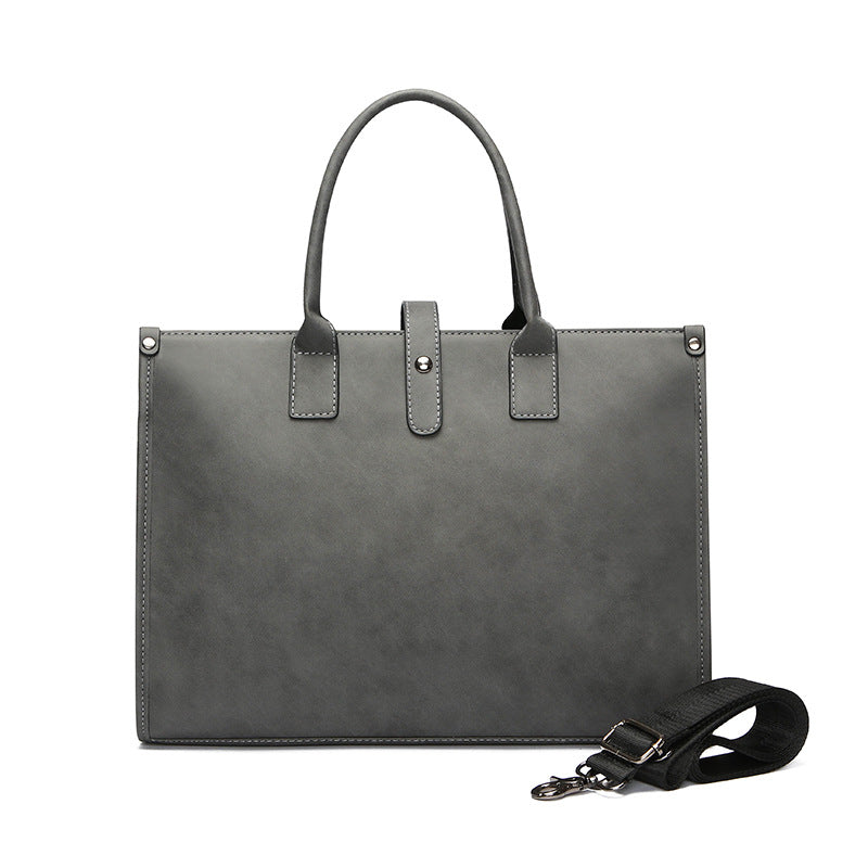Men's Retro Business Korean Document Fashion Commuter Men's Tote