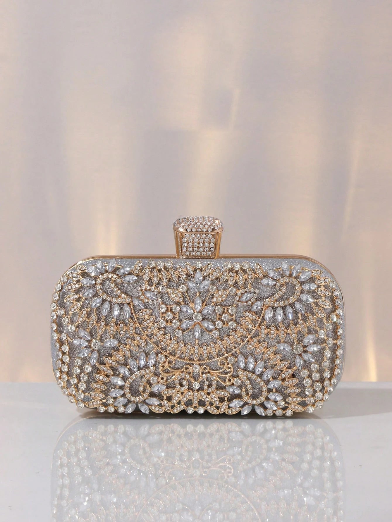 Women's Banquet Hand Holding Clutch Diamond Dress Dinner Bag