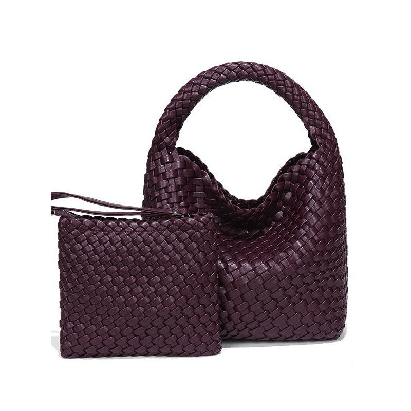 Women's Hand-woven Underarm Portable Fashion Son Mother Women's Handbag