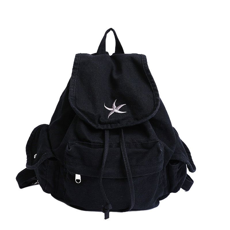Women's Korean Style Niche Design Leisure College Student Schoolbag
