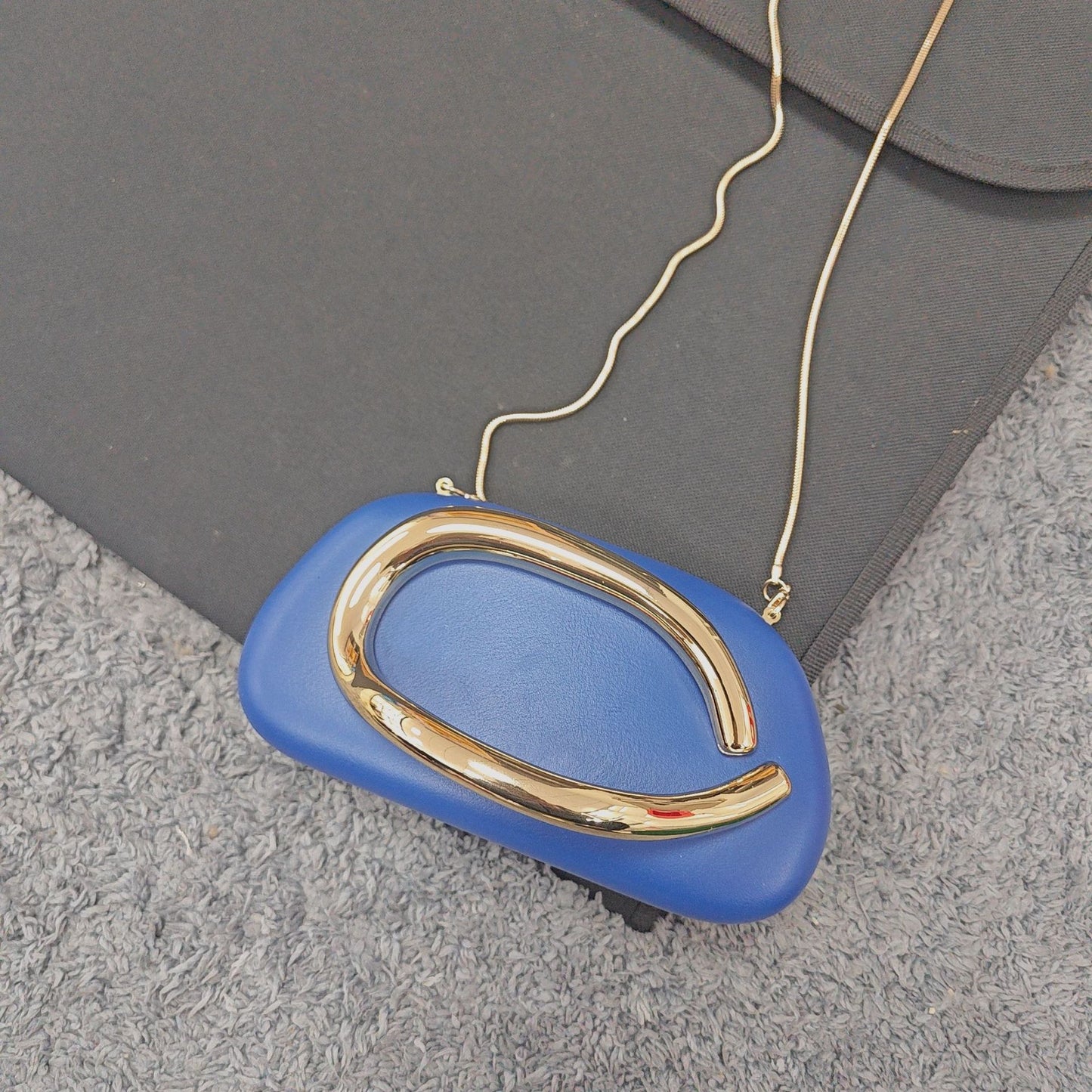 Clutch Metal Decorative Wrist Personalized Dress Dinner Bag