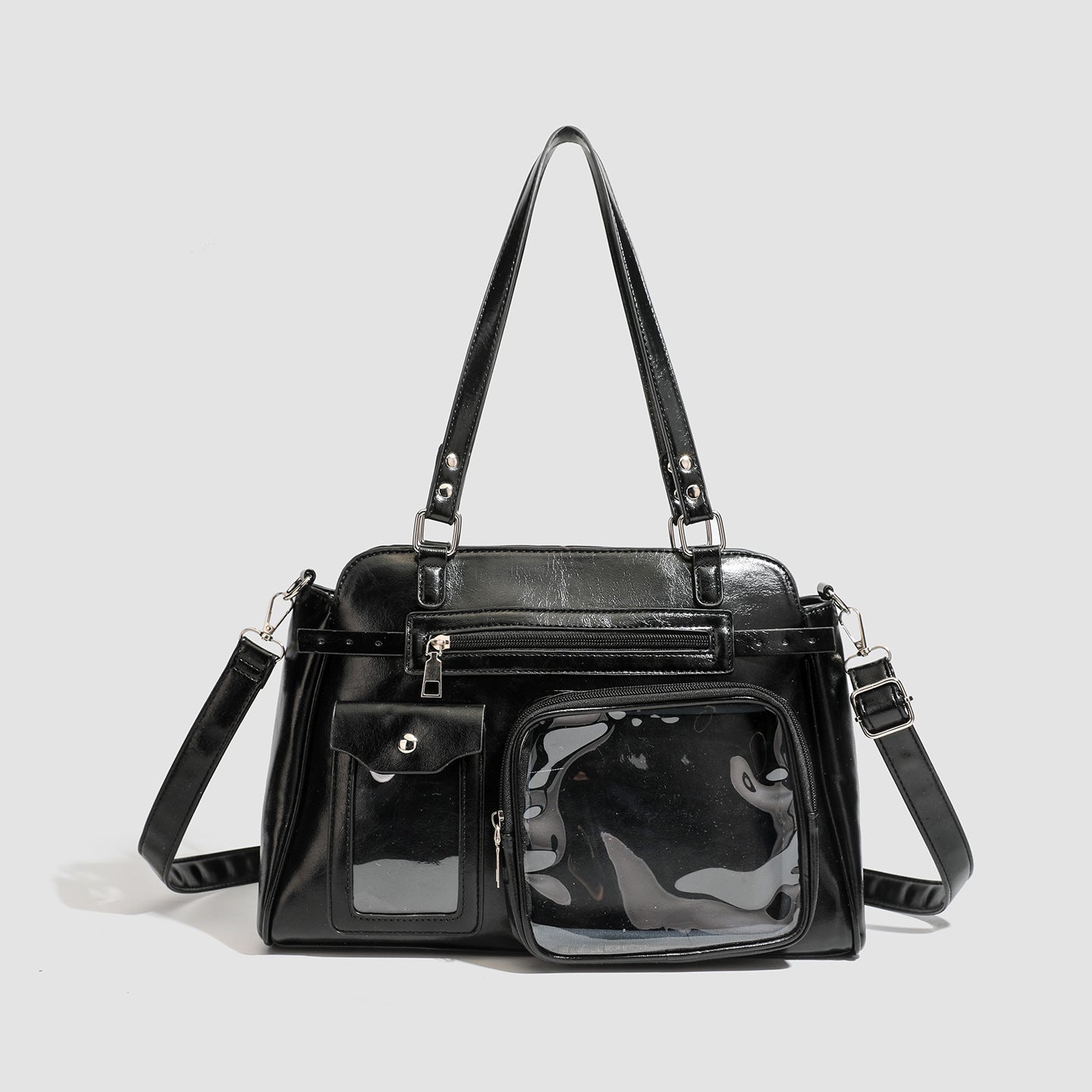 Motorcycle Cartoon Two-dimensional Storage Bracket Large Capacity Backpacks