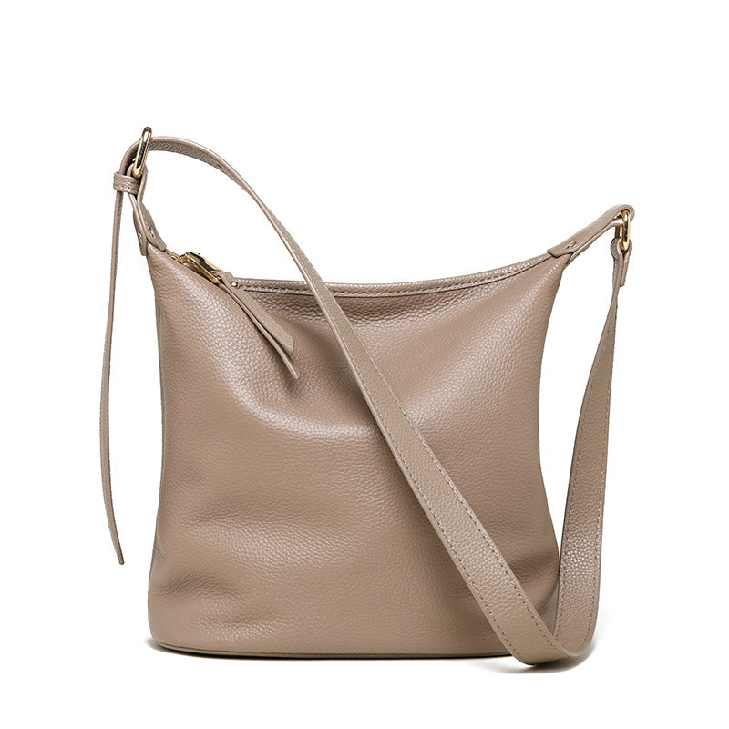 Women's Genuine Leather Large Capacity High-grade Fashion Simple Women's Shoulder Bag