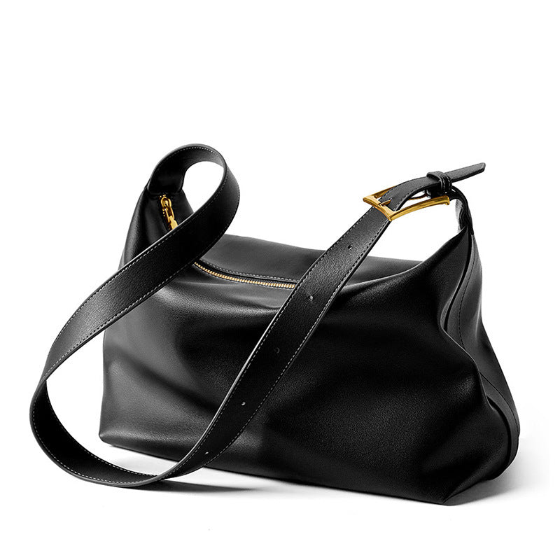 Women's Genuine Leather Underarm Large Hobo Cow Tote Bags