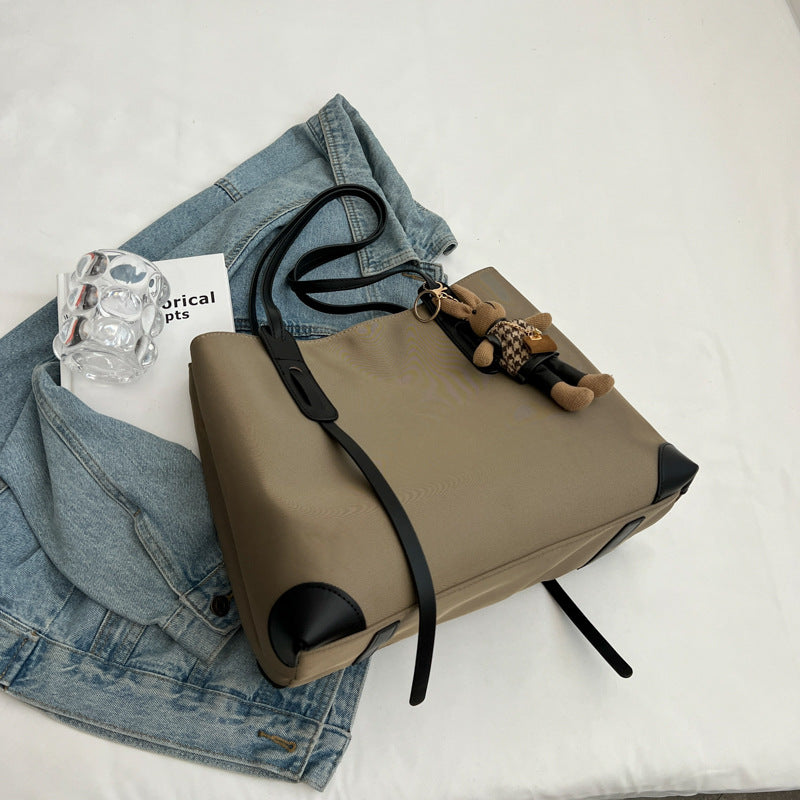 Women's Oxford Cloth Waterproof Large Capacity Layered Versatile Multi Women's Shoulder Bag