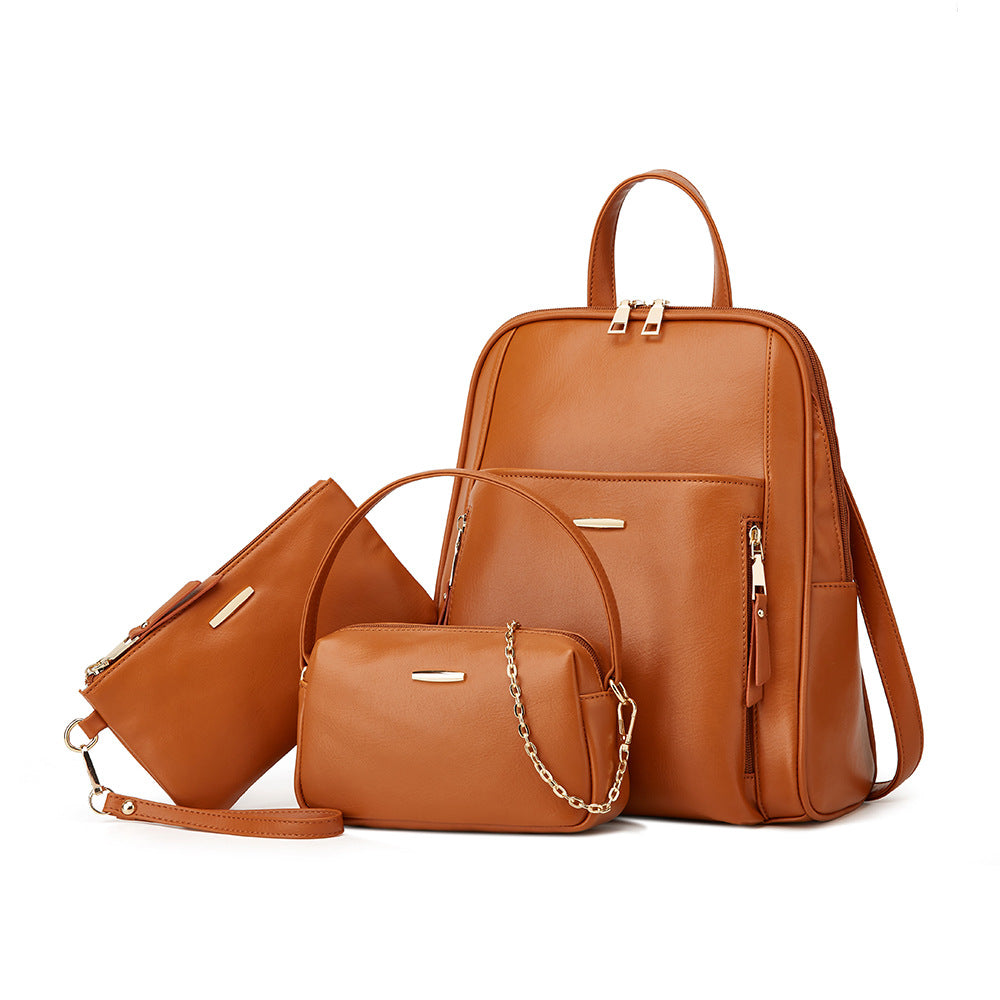 Women's Korean Style Fashion Oxford Cloth Large Tote Bag