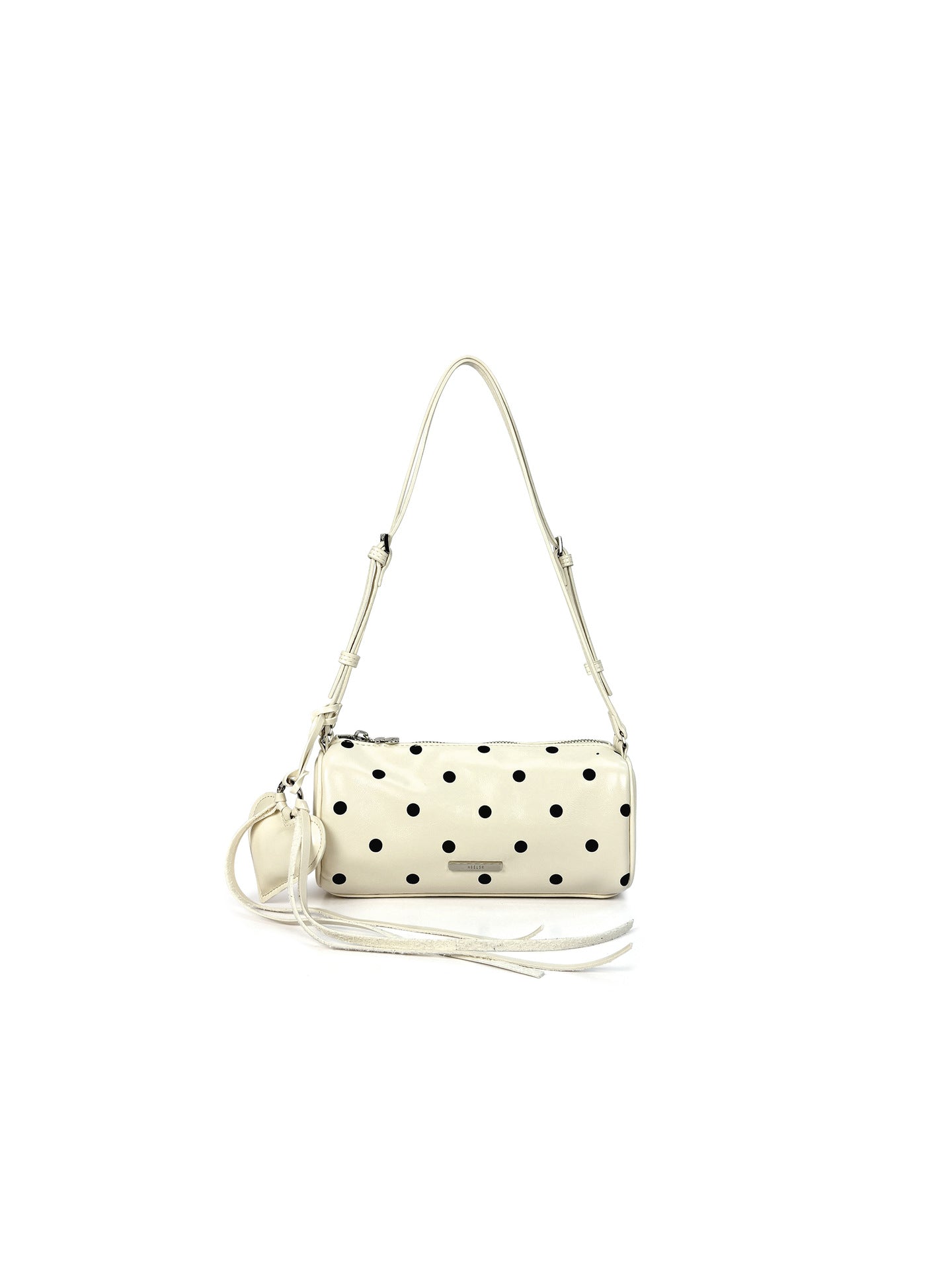 Women's Style Underarm Niche Polka Dot White Women's Shoulder Bag