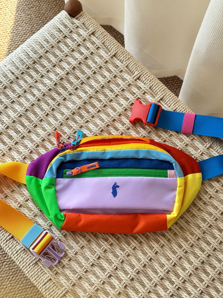 American In Shape Of Alpaca Dopamine Large Capacity Mori Style Bags