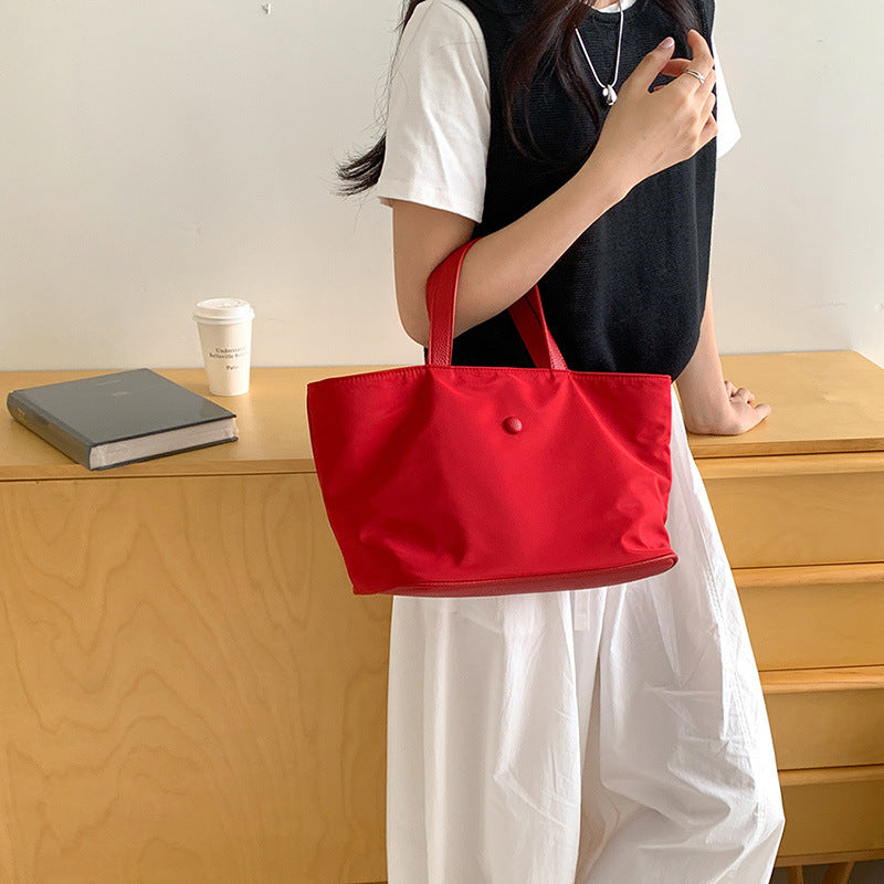Women's Minimalist Lightweight Nylon Fashion Large Capacity Underarm Bags