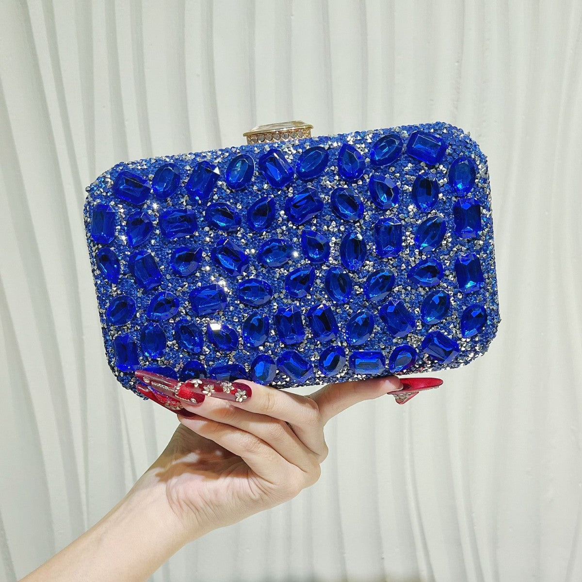 Fashion Flash Rhinestone Clutch Light Luxury Gorgeous Dinner Bag