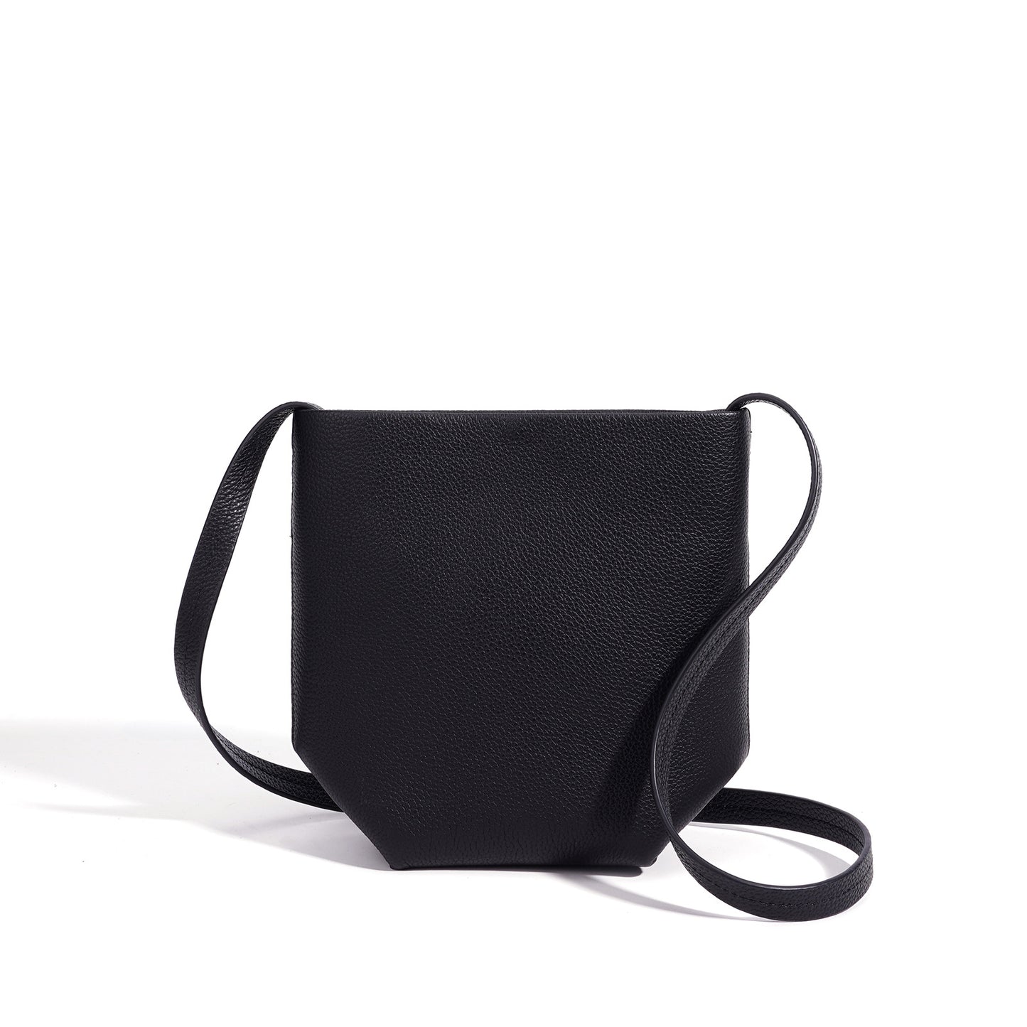 Women's Korean Simple Mobile Genuine Leather Minimalist Women's Shoulder Bag