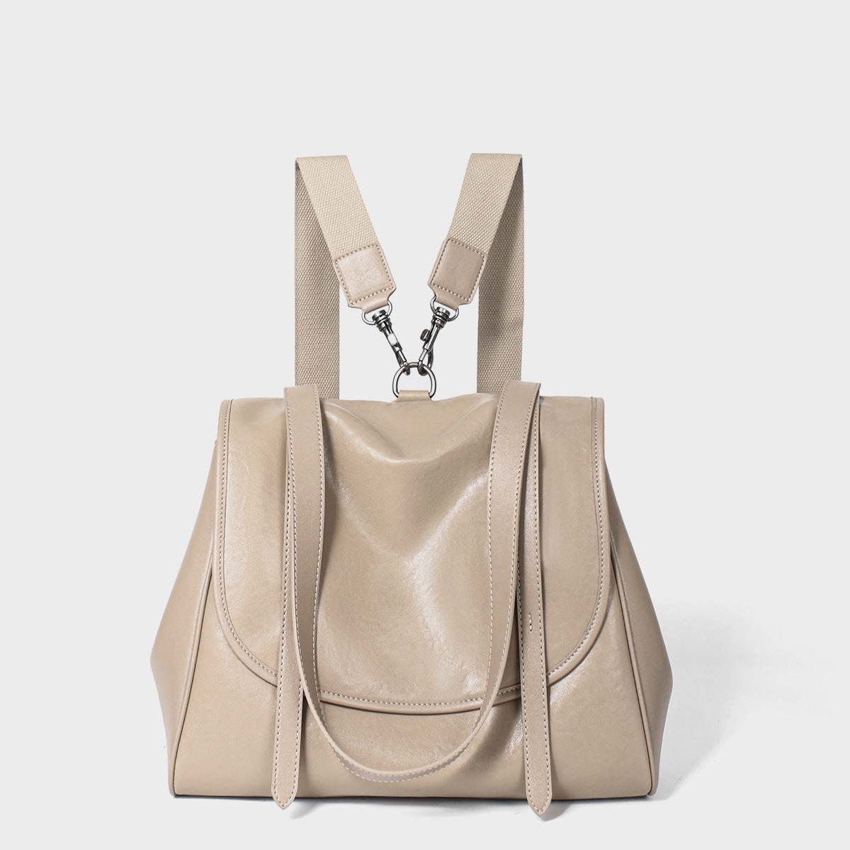 Leather Large Capacity Vintage Soft Fashion Women's Shoulder Bag