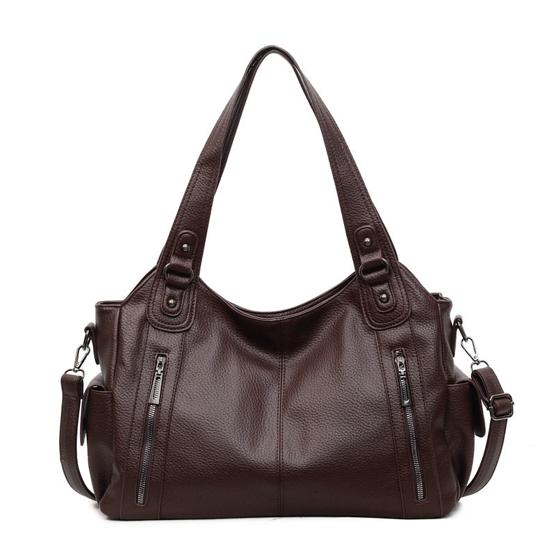 Women's Simple Fashion Retro Large Capacity Totes Bags