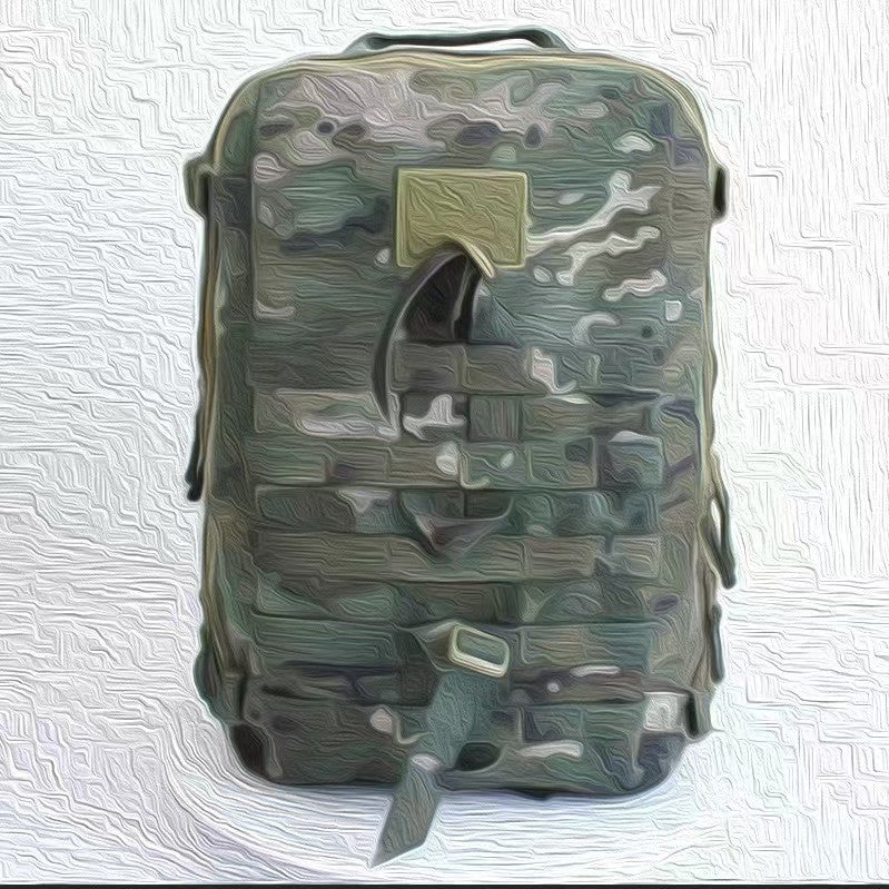 Camouflage Tactics Commando Large Capacity Waterproof Hard-wearing Backpacks