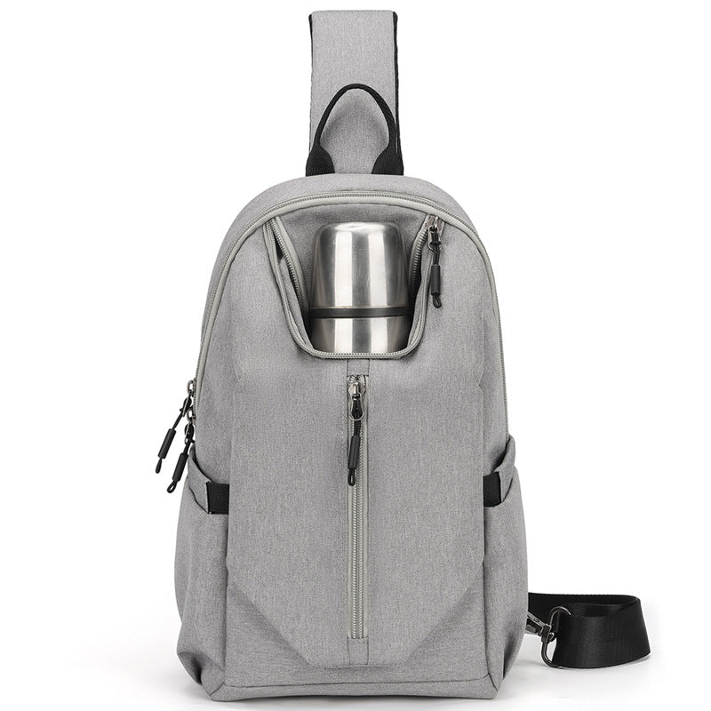 Men's High-grade Large Capacity For Commuting Water Men's Chest Bags