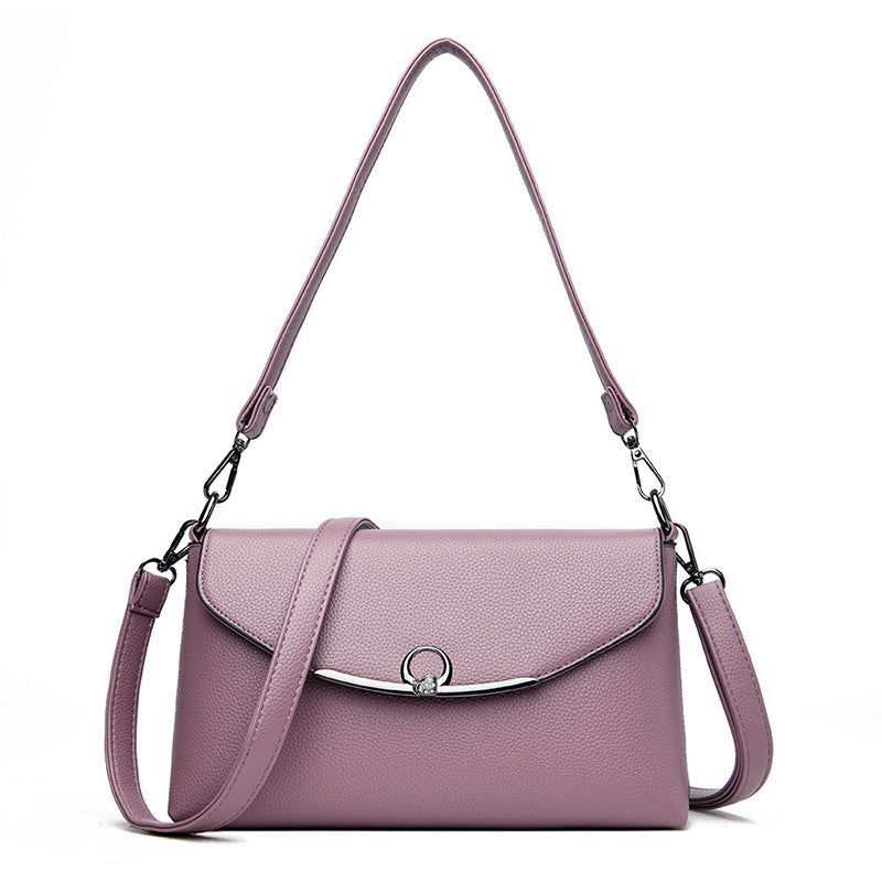 Women's Fashion Simple Large Capacity Versatile Mother-in-law Soft Women's Shoulder Bag