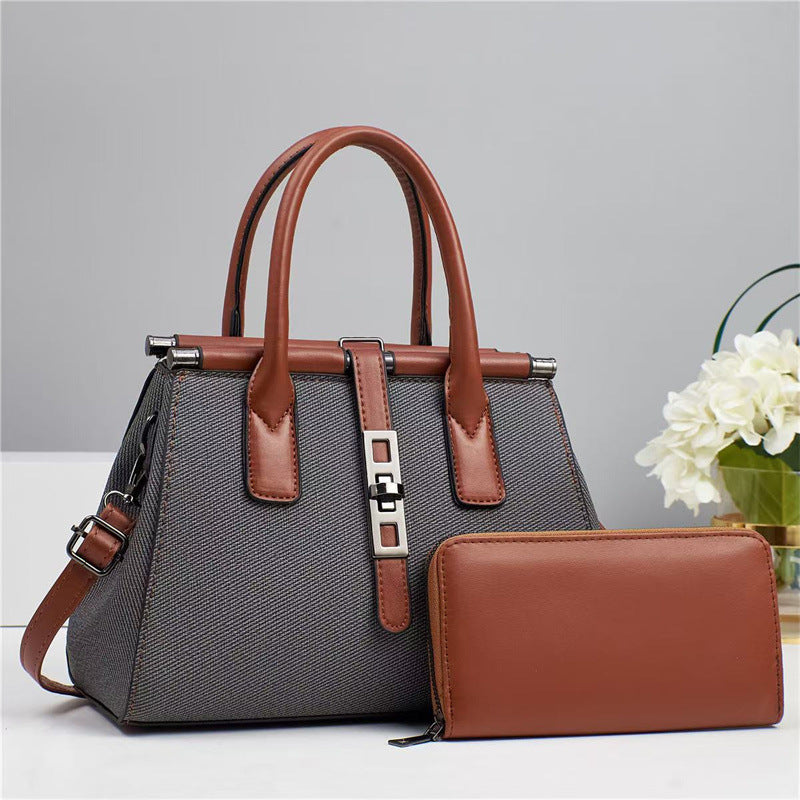 Women's Commuter Portable Large Capacity Combination Trendy Women's Messenger Bag