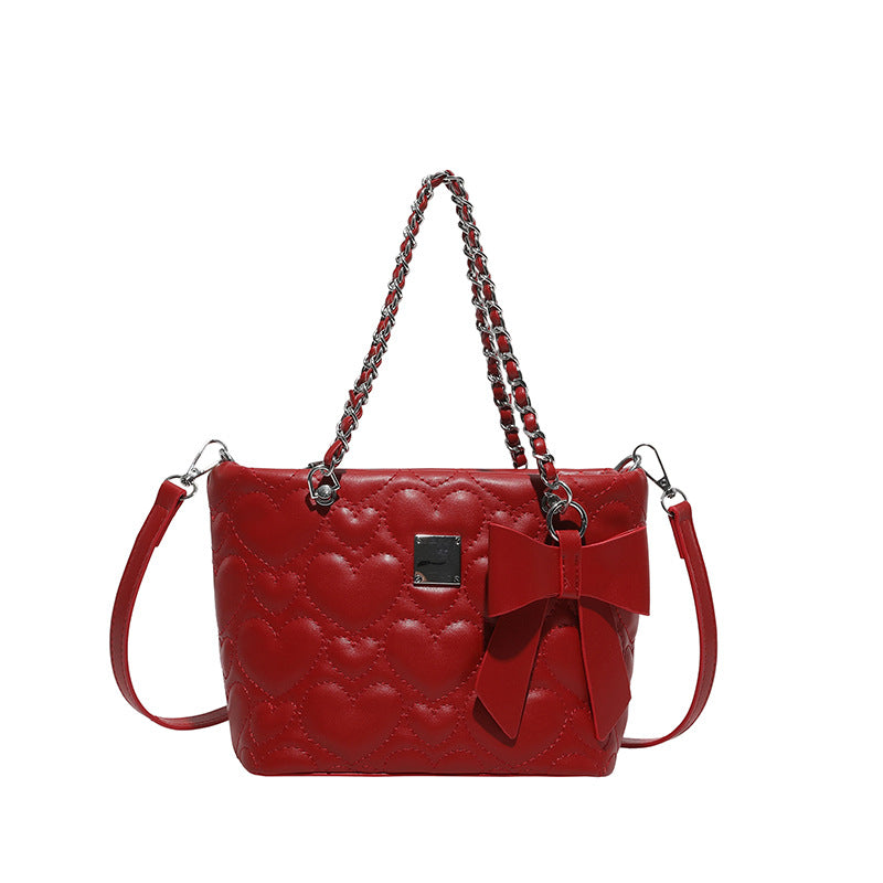 Love Commuter Korean Style Fashion Chain Women's Messenger Bag