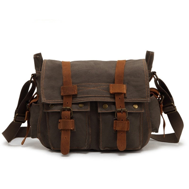 Men's Retro Fashionable Large Capacity Computer Crazy Horse Men's Briefcase