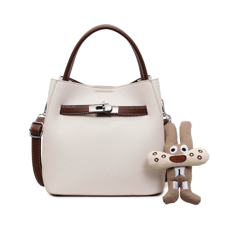 Classic Korean Style Trendy Portable Versatile Bucket Bag
