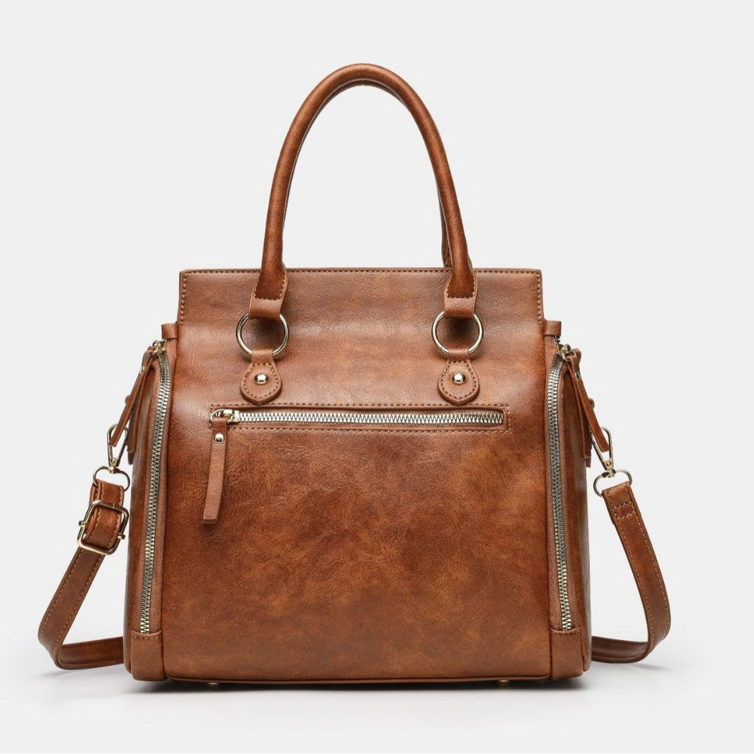 Women's Niche Portable Large Capacity Totes Commute Shoulder Bags