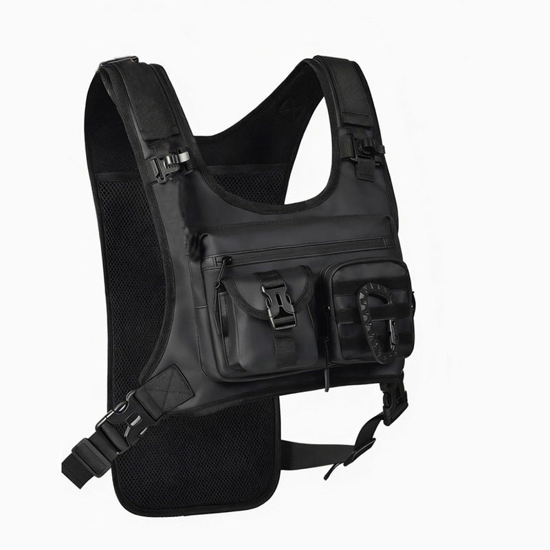 Unisex Running Cycling Water Large Capacity Men's Chest Bag