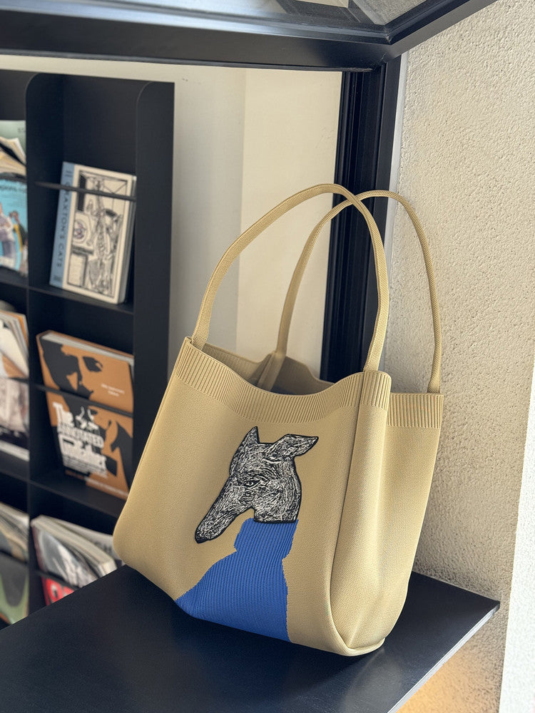 Durable Fashionable Knitted Dog Advanced Computer Bags