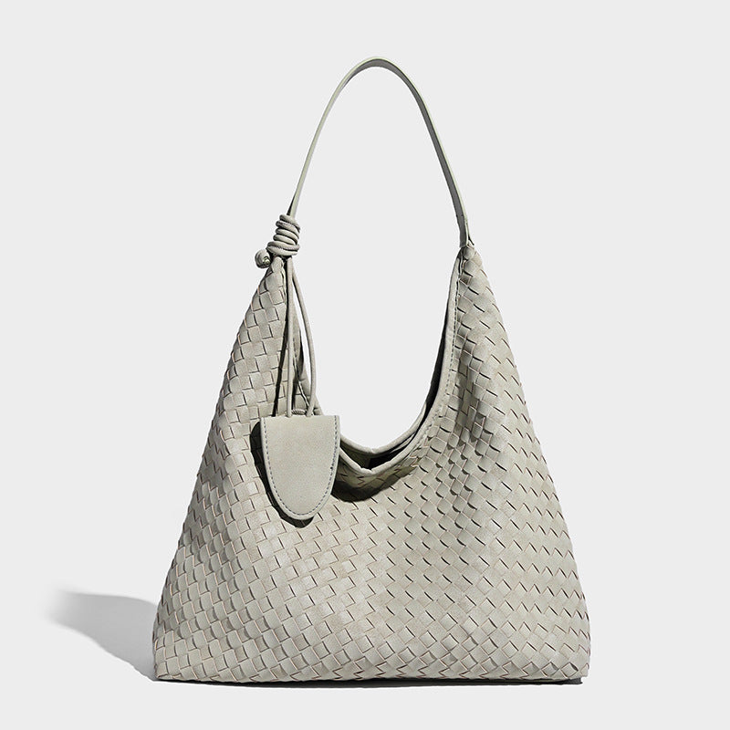 Women's High Sense Woven Stylish Personalized Underarm Women's Shoulder Bag