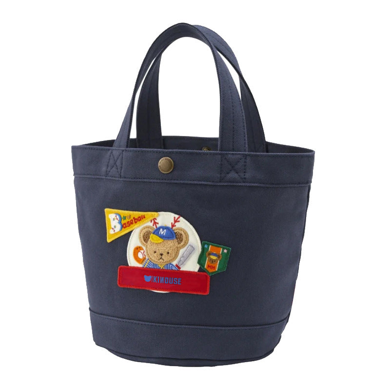 Mummy Cartoon Cute Baseball Bear Badge Handbags